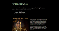 Desktop Screenshot of kirstindowney.com